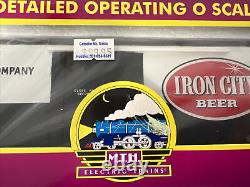 MTH Trains 0 Scale IRON CITY BEER Operating Reefer Car withRamp NIB