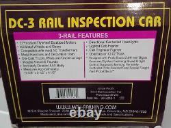 MTH Trains Union Pacific DC-3 Rail Inspection Car Item #20-2242-1