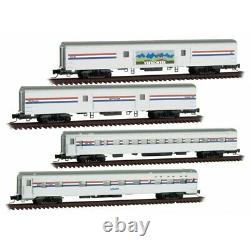 MTL Z Scale Amtrak GP9 Cab #766 Train Set