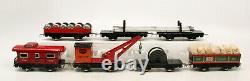 MX Vintage Marx O Scale 4177 Canadian Pacific Work Train Set w RARE CARS