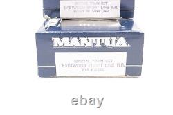 Mantua HO Scale Special Eastwood Short Line R. R. Locomotive and Train Set 5 pcs