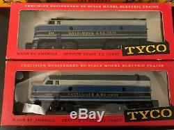 Mantua/Tyco Trains Cars Baltimore & Ohio B&O HO Scale Lot
