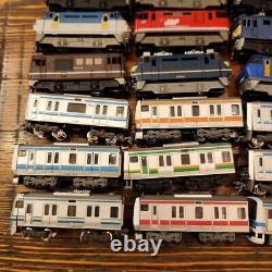 Many Rare Items B-Train Shorty JR Locomotive and Commuter Type Lead Car Set F/S