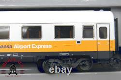 Märklin 2868 Set Of Locomotive And Car Lufthansa Airport Express 187 scale H