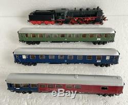 Märklin HO DB train set Br 18.4+3 Pax cars Digital Sound Test run only No Box