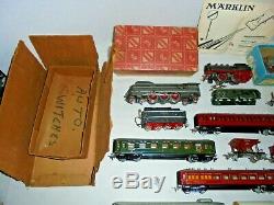 Marklin Pre War Ho Train Set Sk800 With Pass Cars And More