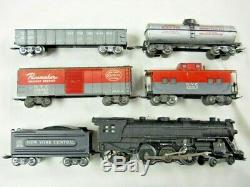 Marx 3/16 Scale O Gauge Freight Train Set 333 Diecast Loco & 4 Freight Cars NICE