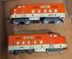 Marx 9603 O Gauge 6000 Southern Pacific Aa Diesel Train Set With Original Box