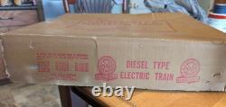 Marx 9603 O Gauge 6000 Southern Pacific AA Diesel Train Set with Original Box