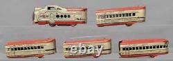 Marx O Gauge 7675 Union Pacific Diesel Red Passenger Train Set with Original Box