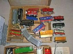 Marx Three Vintage Train Sets & Bunch Of Freight Cars O Gauge