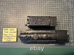 Marx Train RARE SIDE CYLINDER SMOKER 1666 Locomotive Engine & Tender RUNS SMOKES