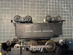 Marx Train RARE SIDE CYLINDER SMOKER 1666 Locomotive Engine & Tender RUNS SMOKES