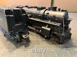 Marx Train RARE SIDE CYLINDER SMOKER 1666 Locomotive Engine & Tender RUNS SMOKES