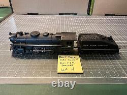 Marx Train RARE SIDE CYLINDER SMOKER 666 Locomotive Engine & Tender RUNS SMOKES