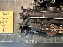 Marx Train RARE SIDE CYLINDER SMOKER 666 Locomotive Engine & Tender RUNS SMOKES