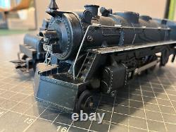 Marx Train RARE SIDE CYLINDER SMOKER 666 Locomotive Engine & Tender RUNS SMOKES