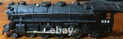 Marx Trains 333 New York Central 4-6-2 O Scale Locomotive & Tender Car Untested