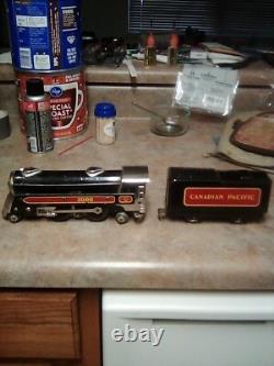 Marx Trains Canadian Pacific 3000 Engine With Matching Tender