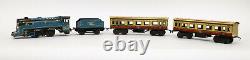 Marx Trains O Ga #3978 Elecric Loco, Tender, 2 Passenger Cars England