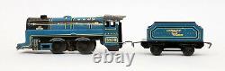 Marx Trains O Ga #3978 Elecric Loco, Tender, 2 Passenger Cars England