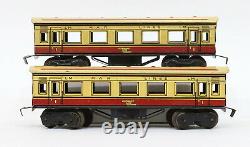 Marx Trains O Ga #3978 Elecric Loco, Tender, 2 Passenger Cars England