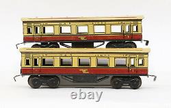 Marx Trains O Ga #3978 Elecric Loco, Tender, 2 Passenger Cars England