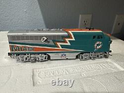 Miami Dolphins Train Cars. Locomotive By Hawthorne