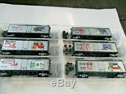 Micro-Trains 50 Car State Series Set with FT A & B Locomotives & Caboose N-Scale