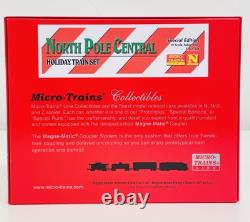Micro Trains N North Pole Central Special Edition Holiday Train Set New Open Box