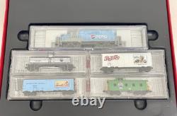 Micro Trains N Pepsi-Cola Special Edition Tabletop Train Set 1501 New Open Box