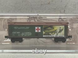 Micro-Trains Z scale War of the Worlds Complete Set F7 loco + 9 cars & Caboose