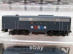 Micro-trains 50 State Car Set Fta & Ftb Powered Locomotives & Caboose N-scale