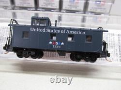 Micro-trains 50 State Car Set Fta & Ftb Powered Locomotives & Caboose N-scale