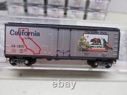 Micro-trains 50 State Car Set Fta & Ftb Powered Locomotives & Caboose N-scale