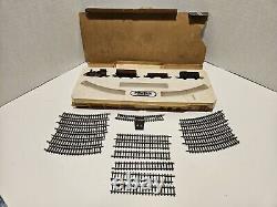 MiniTrix Electric Train Set #1902 Steam Engine Locomotive Freight Cars With Track