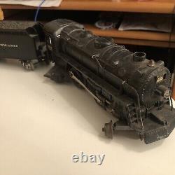 Mixed Model Train Set Lot With Transformer And O Tracks Locomotive Tender Train