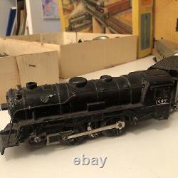 Mixed Model Train Set Lot With Transformer And O Tracks Locomotive Tender Train