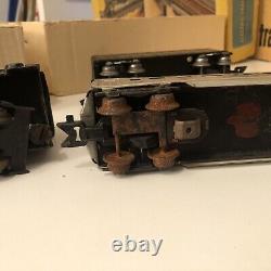 Mixed Model Train Set Lot With Transformer And O Tracks Locomotive Tender Train