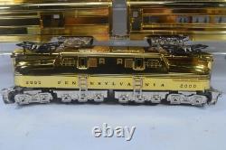 Mth 30-2514-0 Gold Plated Gg-1, And 30-6707 Gold Passenger Cars, Excellent, Nice