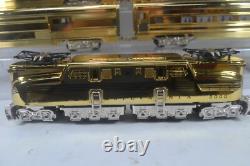 Mth 30-2514-0 Gold Plated Gg-1, And 30-6707 Gold Passenger Cars, Excellent, Nice
