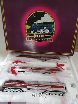 Mth O Scale Gauge Train Engine Locomotive Emd E-8 Aba Diesel Set Car Rock Island