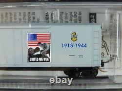 N Micro-Trains MTL 99321061 Battleship Row FTB Diesel & USS Ward Freight Car Set