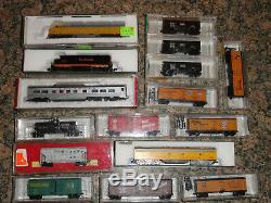 N Scale Con Cor, Atlas, Kato, and Micro Trains Locomotives Freight Cars Mix Lot