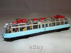 N Scale Fleischmann 7410 Electric Rail Car Glass Train DB 491 w Passengers