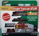 N Scale Kato F7 & (5)car Freight Train Set At&sf Item #106-6271