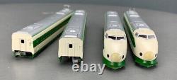 N Scale Kato 200 Japanese Shinkansen Bullet Train 4 Car Set N184