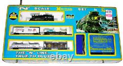 N Scale Lima Q1-B Smokey Freight train set Santa Fe #4612C AHM Lima SEALED