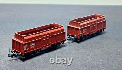 N Scale Minitrix 51 1070 DB BR217 Electric Loco & And 10 Freight Car Set RARE