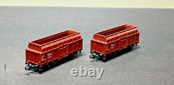 N Scale Minitrix 51 1070 DB BR217 Electric Loco & And 10 Freight Car Set RARE